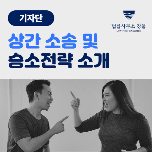 [기자단] 상간변호사, 상간소송 및 승소전략 소개 표지